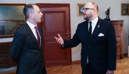 Spotkanie z  I zastępcą Mera Kowna, 14.03.2025 r.