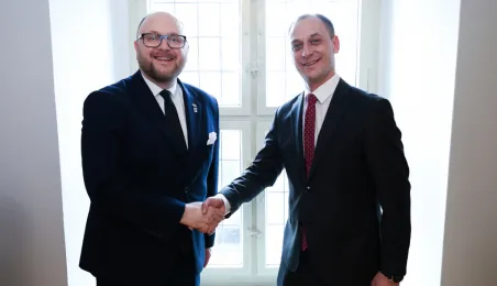 Spotkanie z  I zastępcą Mera Kowna, 14.03.2025 r.
