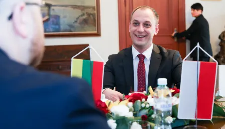 Spotkanie z  I zastępcą Mera Kowna, 14.03.2025 r.