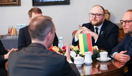 Spotkanie z  I zastępcą Mera Kowna, 14.03.2025 r.