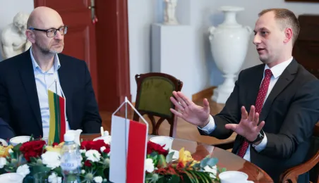 Spotkanie z  I zastępcą Mera Kowna, 14.03.2025 r.