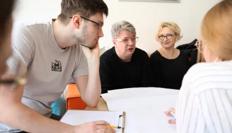 Warsztat konsultacyjny dot. Skweru Broniewicza, 15.03.2025 r.
