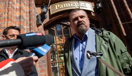 Odsłonięcie rzeźby anioła, 6.05.2025 r. 