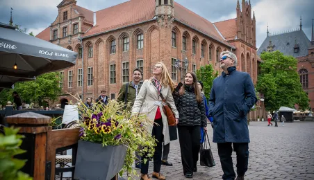 Toruń zachwycił gości