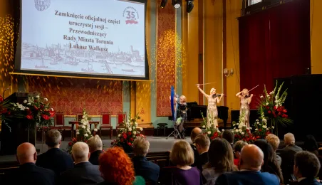 Uroczysta sesja Rady Miasta Torunia, 27.05.2025 r.