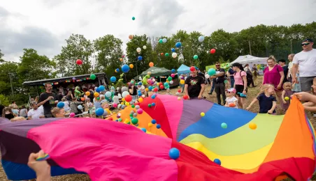 Piknik z okazji Dnia Dziecka w Grębocinie, 1.06.2025 r.