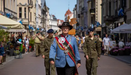 Intronizacja Króla Kurkowego.