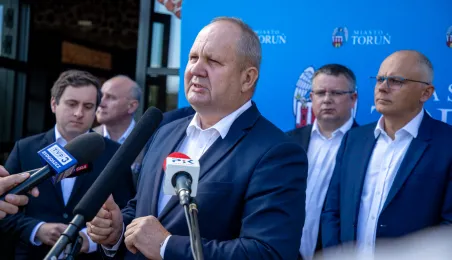 Budujemy ul. Olsztyńską - konferencja prasowa