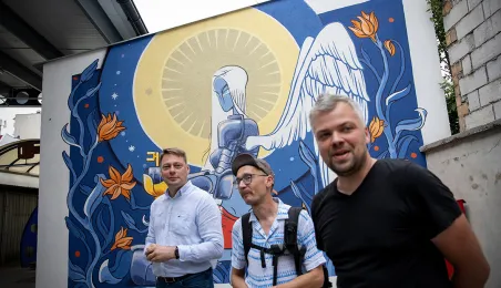 Anielskie murale w Toruniu, 25.07.2025 r.