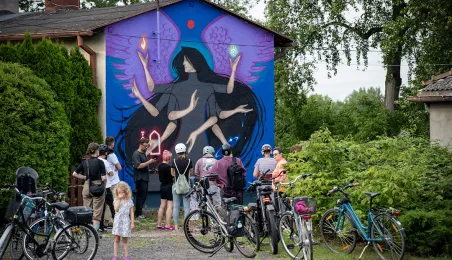 Anielskie murale w Toruniu, 25.07.2025 r.