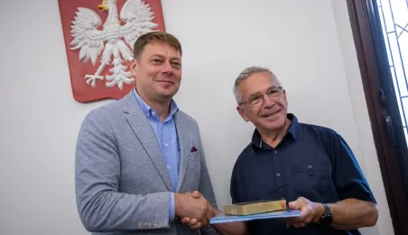 Wizyta uczestników obozu „Młodzież dla pokoju” w Urzędzie Miasta Torunia