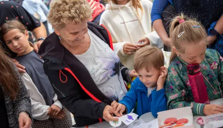 Odkrywcy - piknik naukowy przy CN Młyn Wiedzy