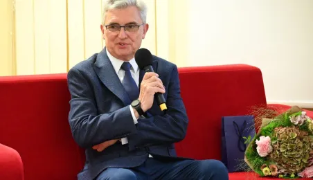 Spotkanie z działaczem toruńskiej "Solidarności" Lechem Różańskim