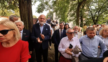 Odsłonięcie tablicy pamięci prof. Wilhelminy Iwanowskiej