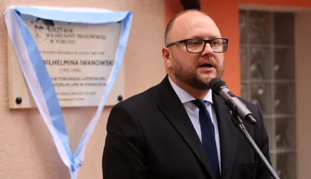 Odsłonięcie tablicy pamięci prof. Wilhelminy Iwanowskiej