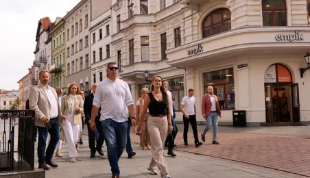 Łysomice z wizytą w Toruniu