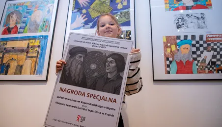 Kiedy Kopernik spotyka da Vinci – wernisaż prac konkursowych