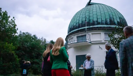 Delegacja z Vinci w Obserwatorium Astronomicznym