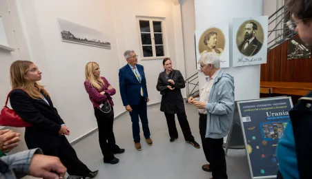 Delegacja z Vinci w Obserwatorium Astronomicznym