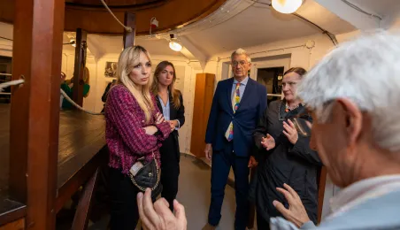 Delegacja z Vinci w Obserwatorium Astronomicznym