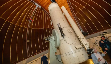 Delegacja z Vinci w Obserwatorium Astronomicznym