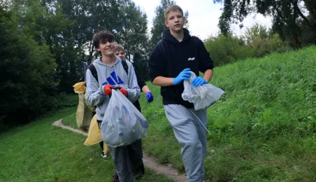 Sprzątanie świata nad Martówką, 19.09.2025 r.