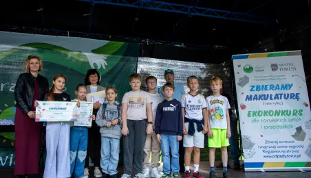 Zbieramy makulaturę (i nie tylko) - rozdanie nagród, 19.09.2025 r.
