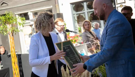 Najbardziej zielony ogródek toruńskiej starówki