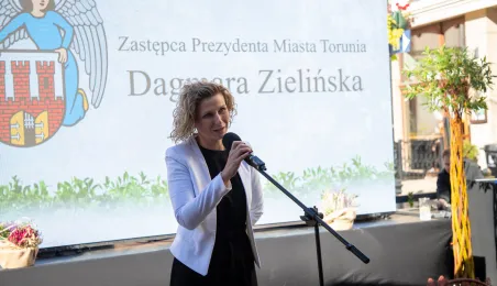 Najbardziej zielony ogródek toruńskiej starówki