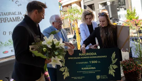 Najbardziej zielony ogródek toruńskiej starówki