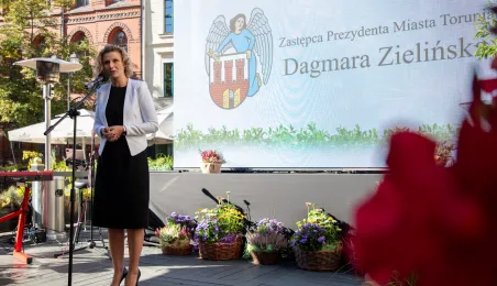 Najbardziej zielony ogródek toruńskiej starówki