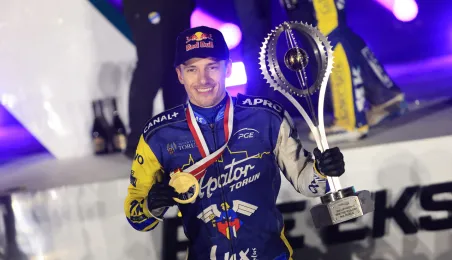 Finał KS Toruń - Motor Lublin - podium, 28.09.2025 r.