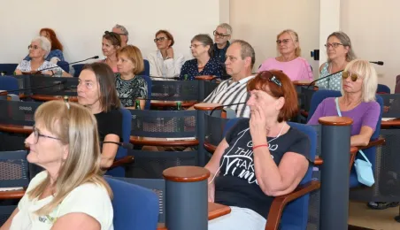 „60+ z PTTK” z wizytą w Urzędzie Miasta Torunia