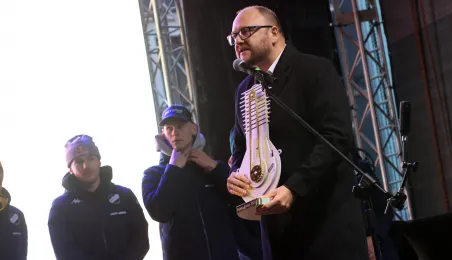 W czwartkowy wieczór (2 października) drużyna PRES Grupa Deweloperska Toruń spotkała się z kibicami na Rynku Staromiejskim.