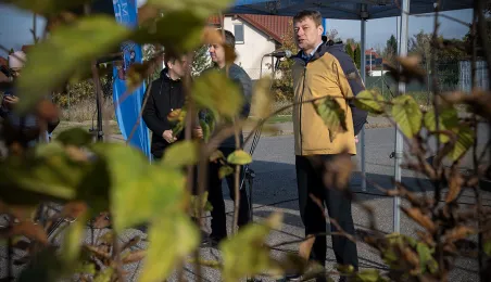 Zasadziliśmy mikrolas na lewobrzeżu