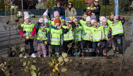 Zasadziliśmy mikrolas na lewobrzeżu