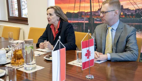 Wizyta Ambasador Kanady w Toruniu, 5.11.2025