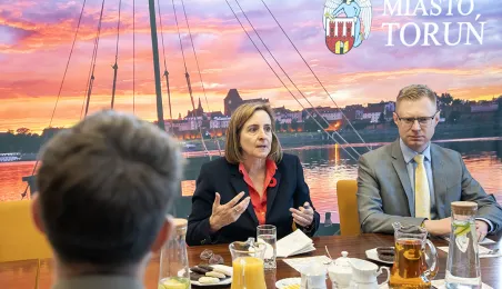 Wizyta Ambasador Kanady w Toruniu, 5.11.2025