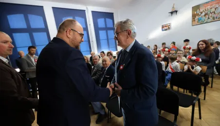 Spotkanie z kombatantami w SP nr 1 w Toruniu, 13.11.2025