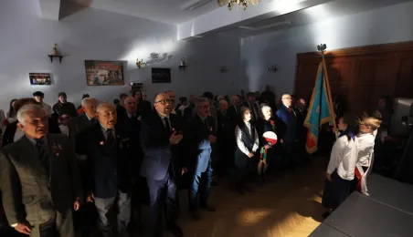 Spotkanie z kombatantami w SP nr 1 w Toruniu, 13.11.2025