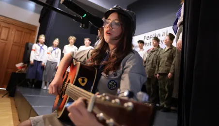 Spotkanie z kombatantami w SP nr 1 w Toruniu, 13.11.2025