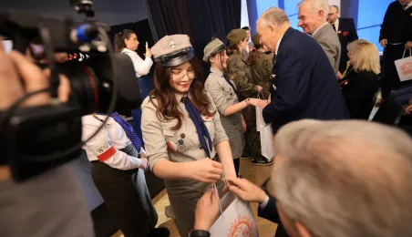 Spotkanie z kombatantami w SP nr 1 w Toruniu, 13.11.2025