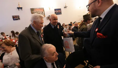 Spotkanie z kombatantami w SP nr 1 w Toruniu, 13.11.2025