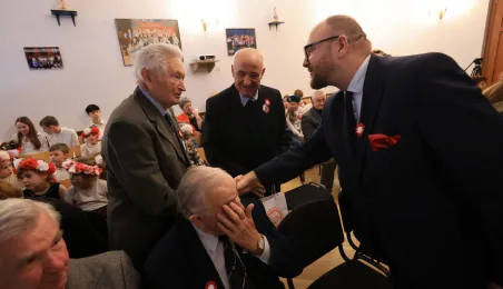 Spotkanie z kombatantami w SP nr 1 w Toruniu, 13.11.2025