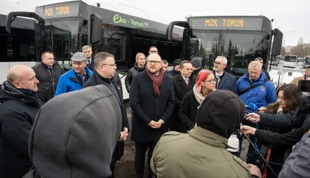 Nowe "elektryki" w taborze MZK, 28.11.2025