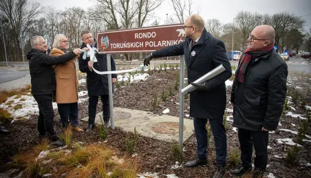 Mamy rondo Toruńskich Polarników