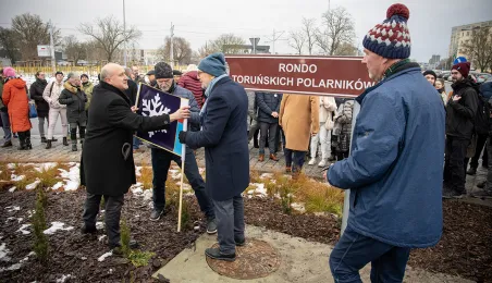 Mamy rondo Toruńskich Polarników