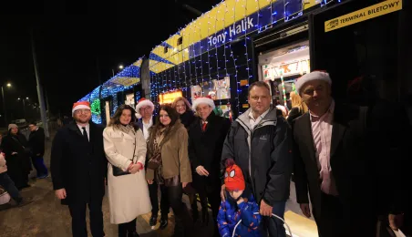 Pierwszy przejazd świątecznego tramwaju już za nami!