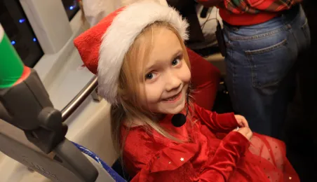 Pierwszy przejazd świątecznego tramwaju już za nami!