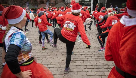 Festiwal Biegów Świętych Mikołajów w Toruniu
